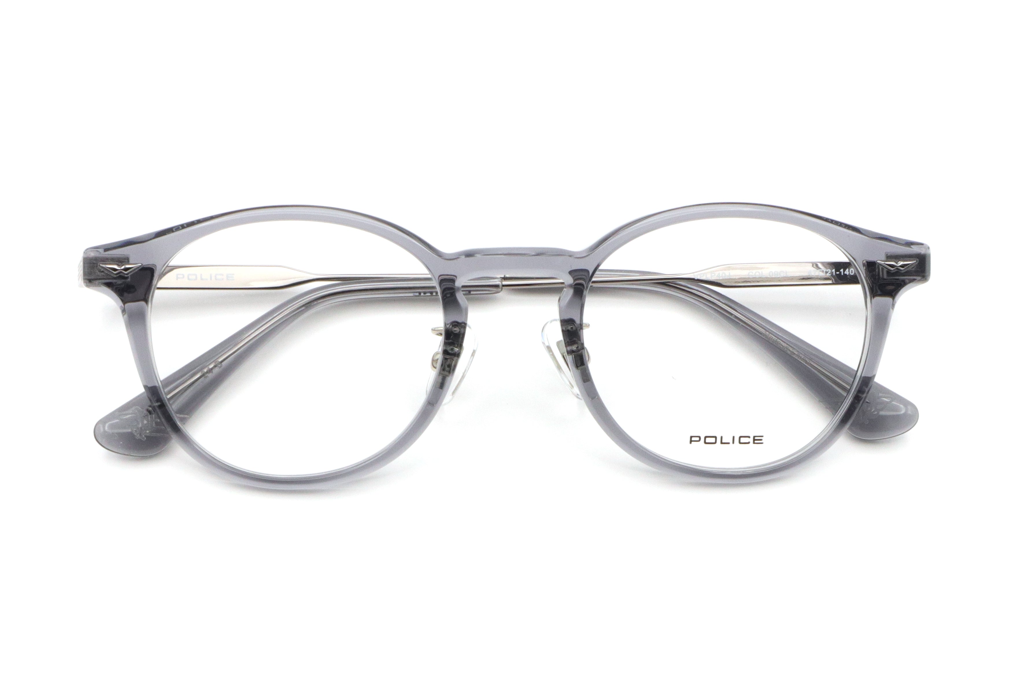 POLICE(ポリス) VPLP 40J-09CLクリアグレー(47) – 武田メガネ