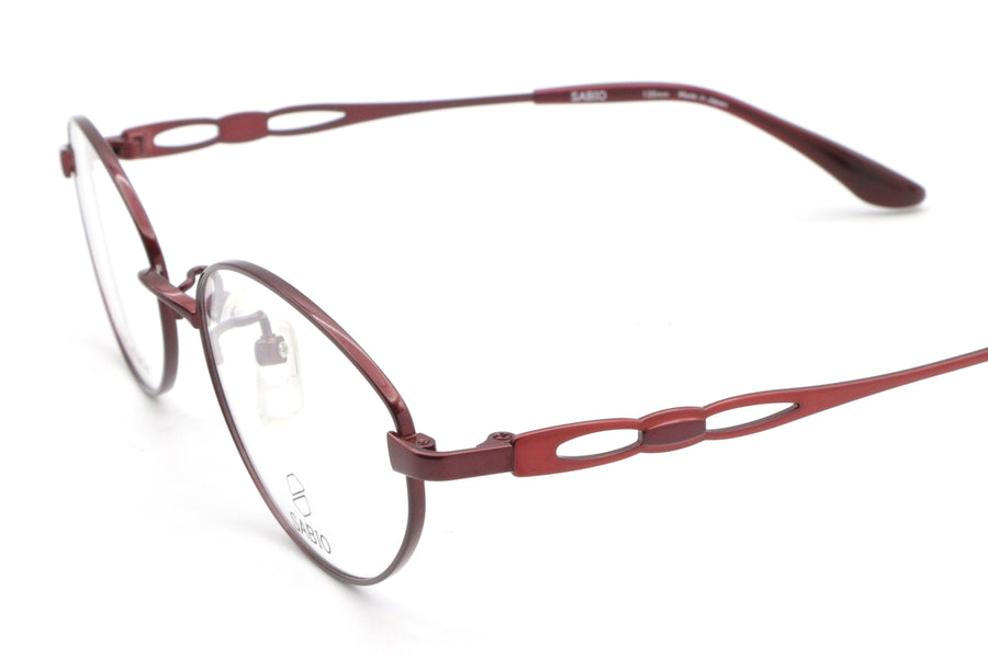 【鯖江製】SABIO(サビオ) SB 22700-REレッド(52)