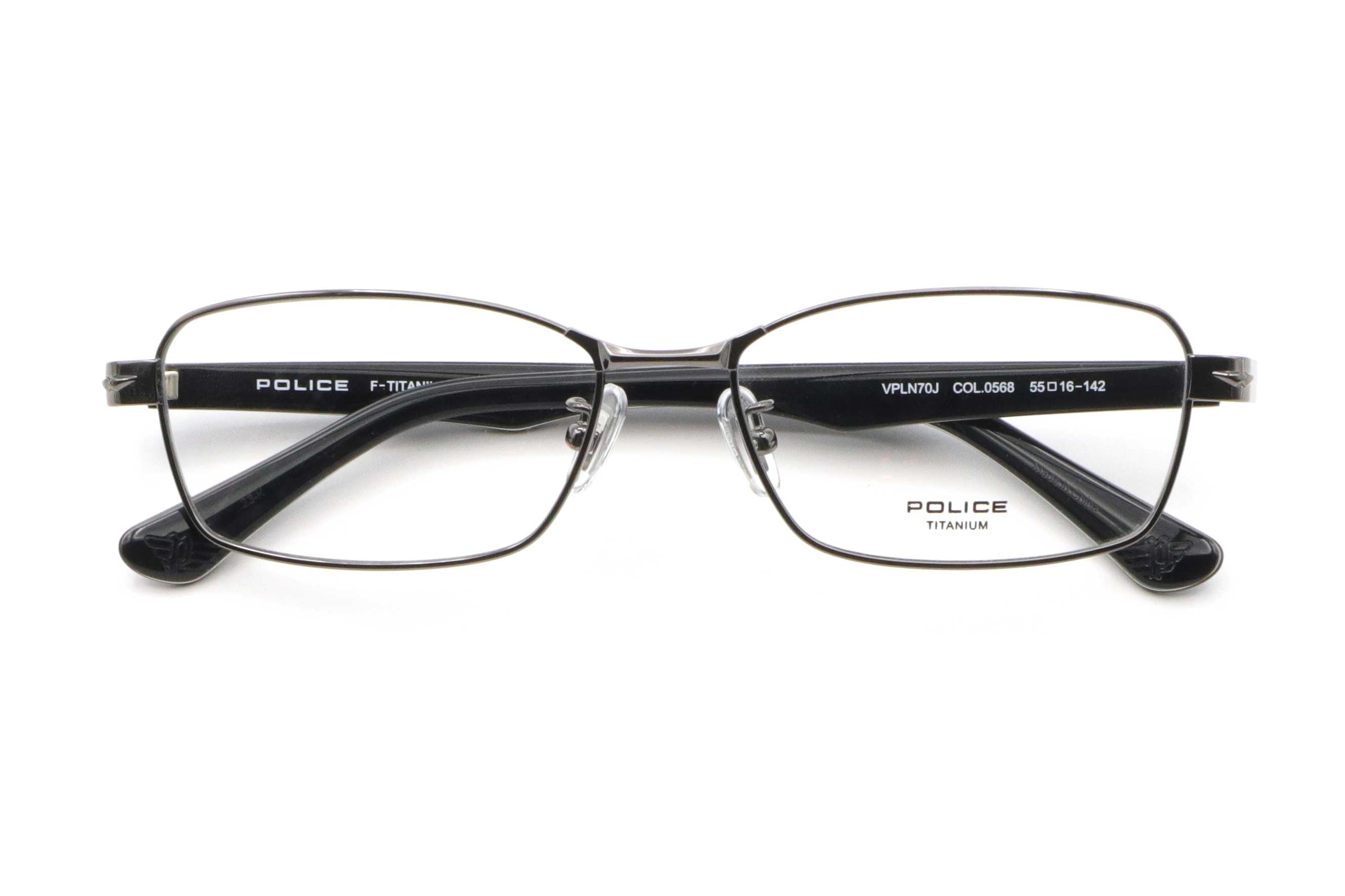 POLICE(ポリス) VPLN 70J-0568ガンメタル(55) – 武田メガネオンライン
