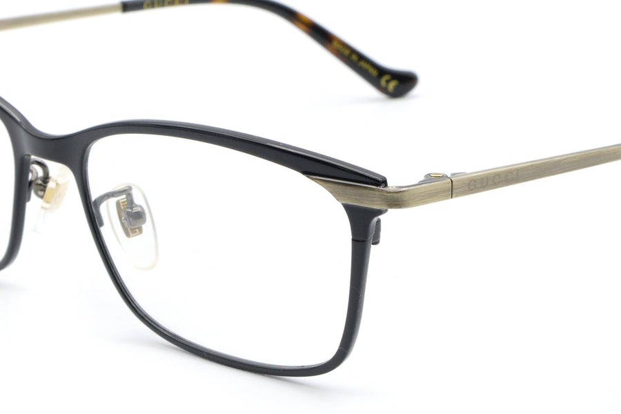 【鯖江製】GUCCI(グッチ) GG 1130OJ-001ブラック(56)