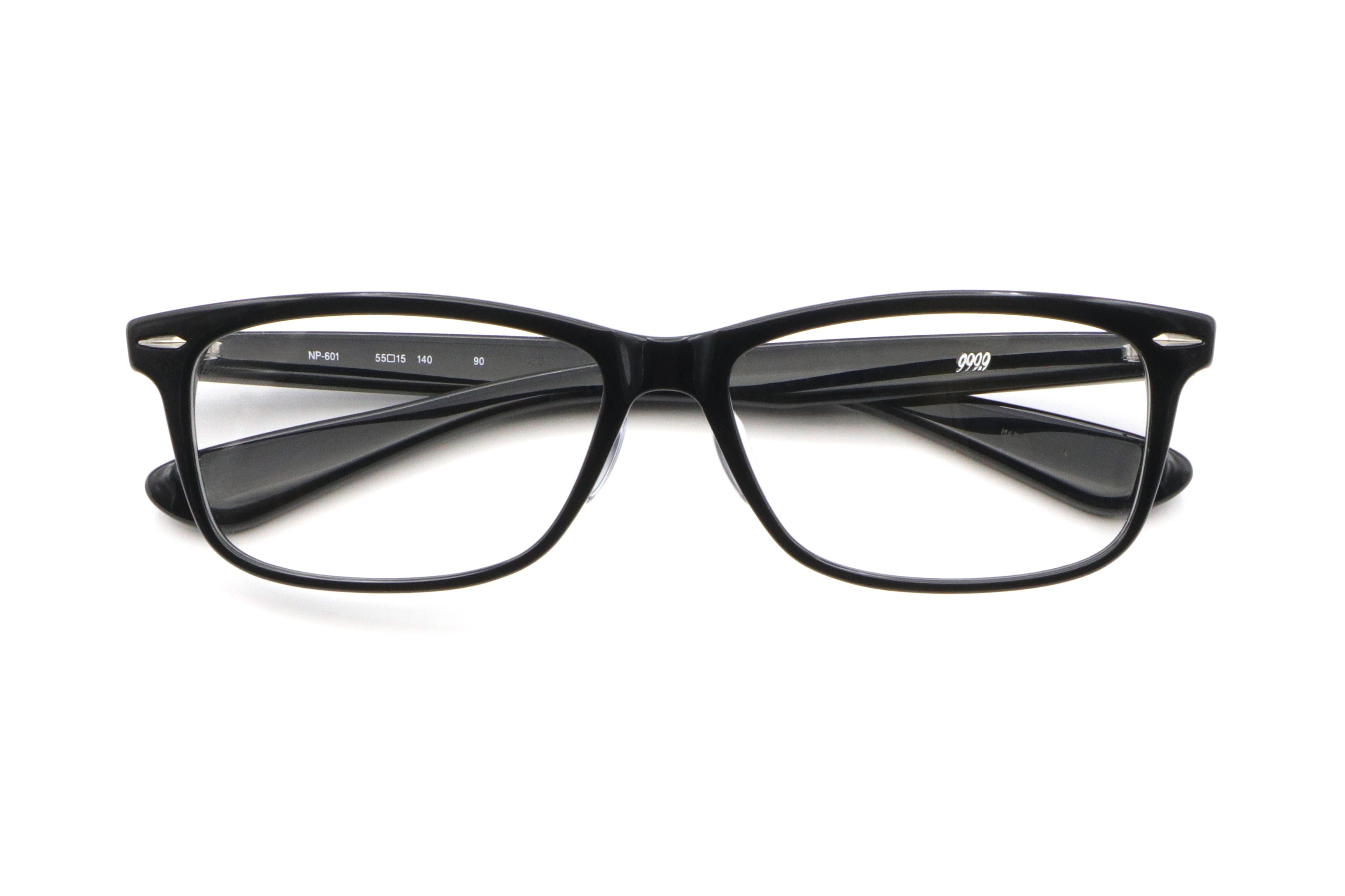 999.9(フォーナインズ) NP-601-90ブラック(55) – 武田メガネオンライン