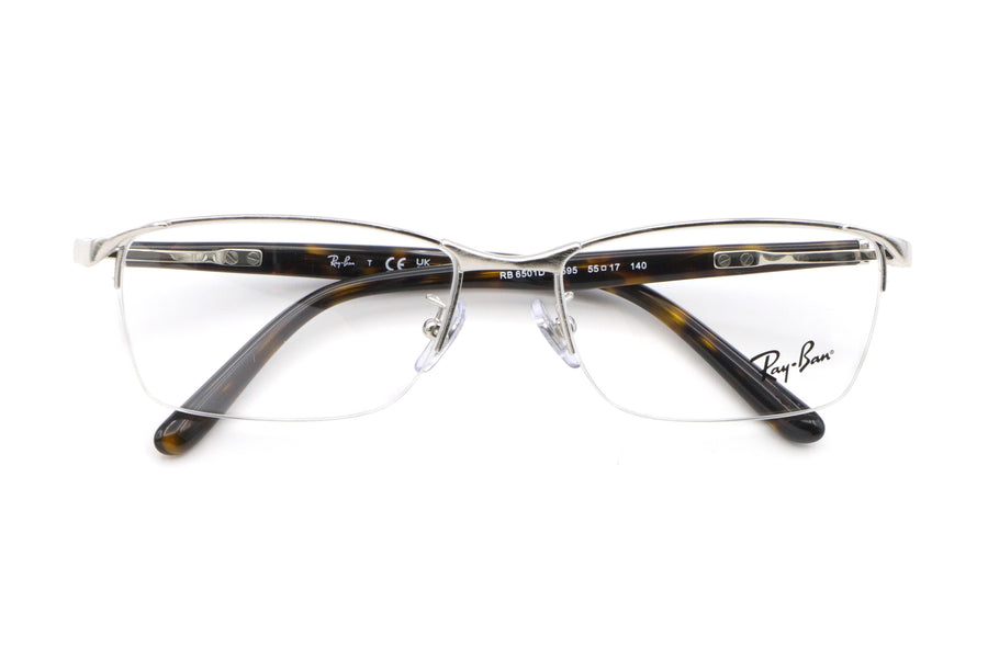 Ray-Ban(レイバン) RX 6501D-2595ポリッシュシルバー(55)