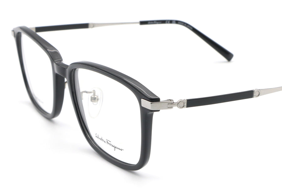 【鯖江製】Ferragamo(フェラガモ) SF 2945LB-001ブラック(55)