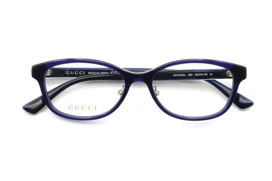 【鯖江製】GUCCI(グッチ) GG 1612OJ-003ブルー(54)