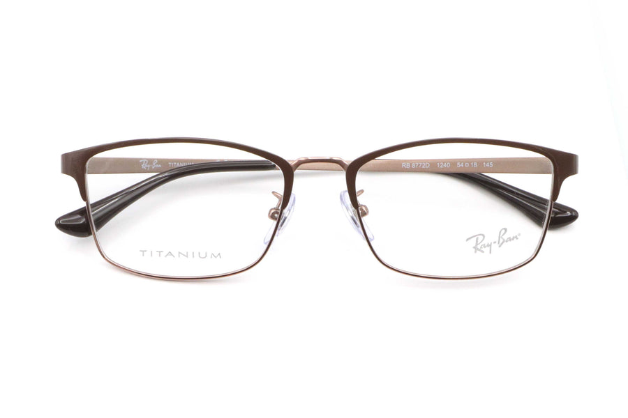 Ray-Ban(レイバン) RX 8772D-1240ブラウン/ポリッシュカッパー(54)