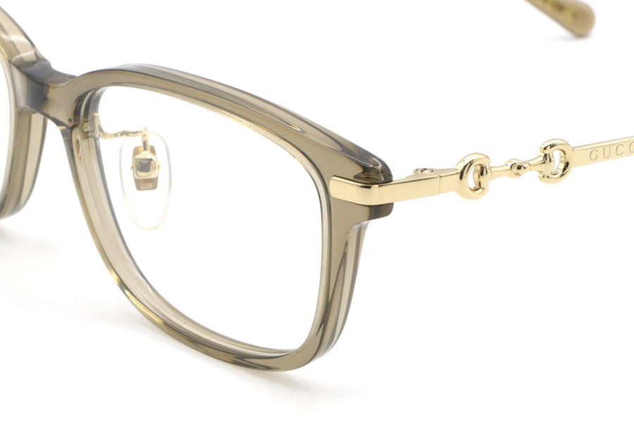 【鯖江製】GUCCI(グッチ) GG 1129OJ-004クリアブラウン(52)
