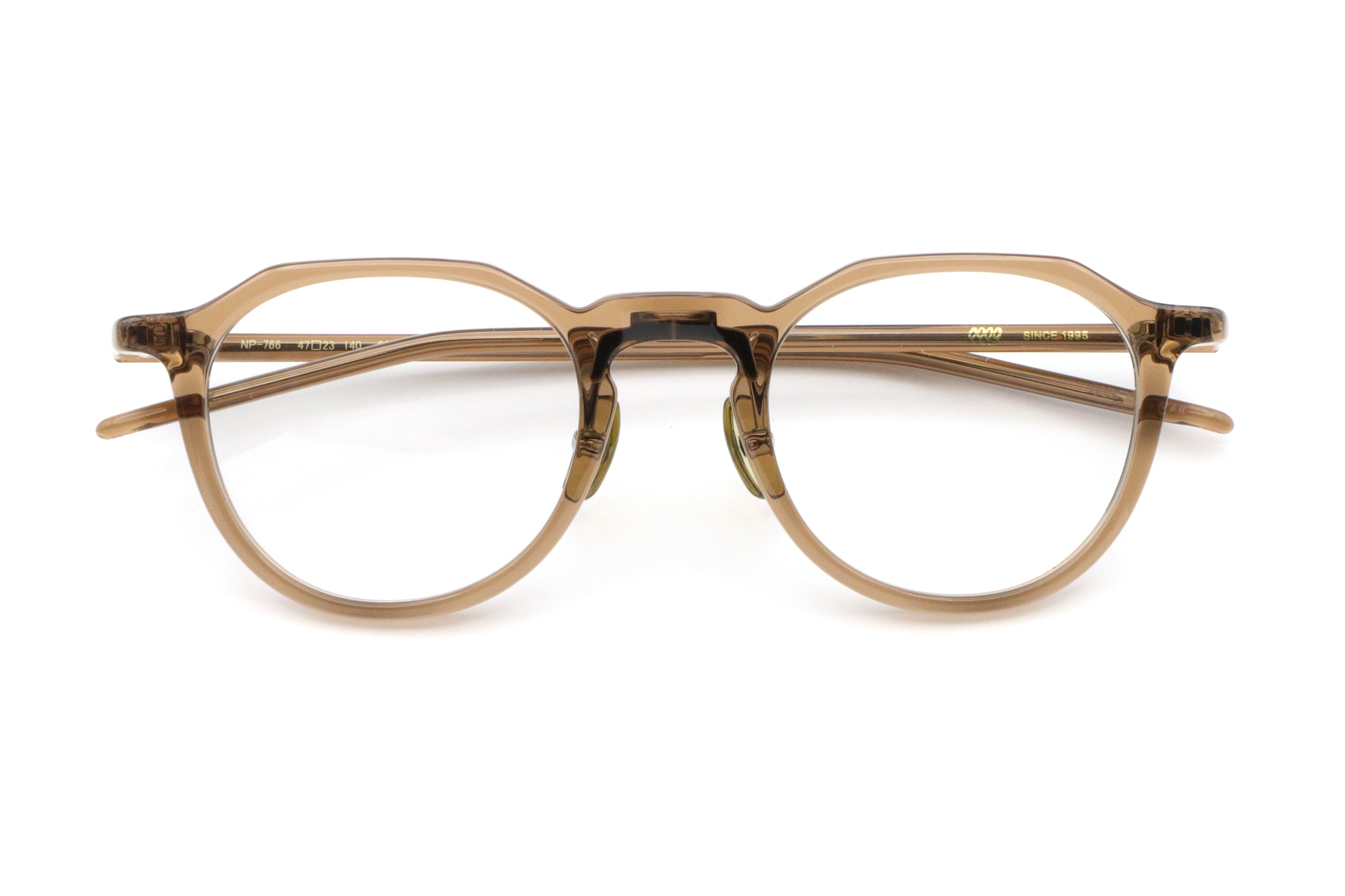 999.9(フォーナインズ) NP-766-08ライトブラウン(47) – 武田メガネ