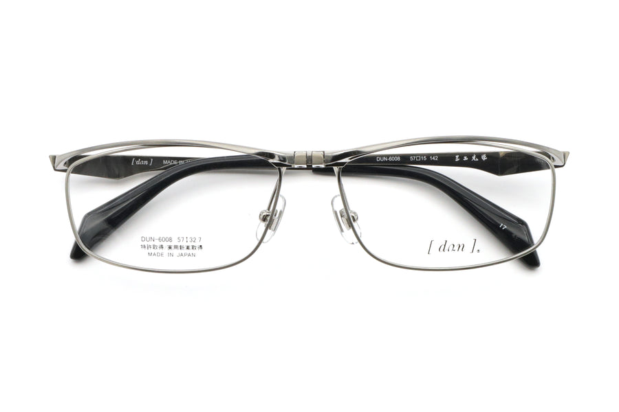 【鯖江製】DUN(ドゥアン) DUN 6008-17TIMチタニウムマット(57)