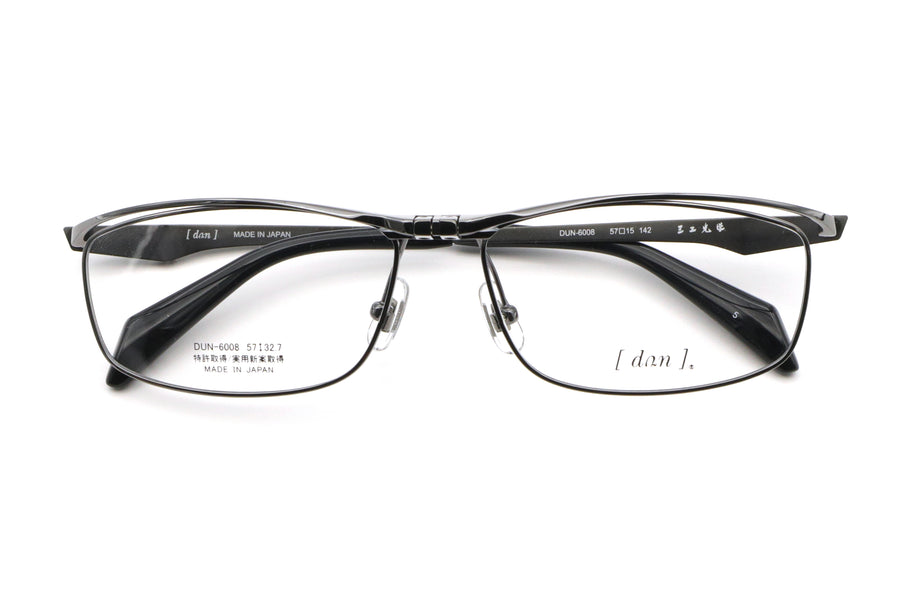 【鯖江製】DUN(ドゥアン) DUN 6008-5GRグレーマット(57)