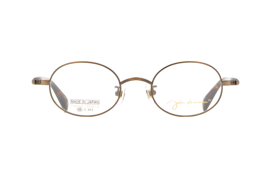 【鯖江製】John Lennon(ジョンレノン) JL 1119-2ブラウン(46)