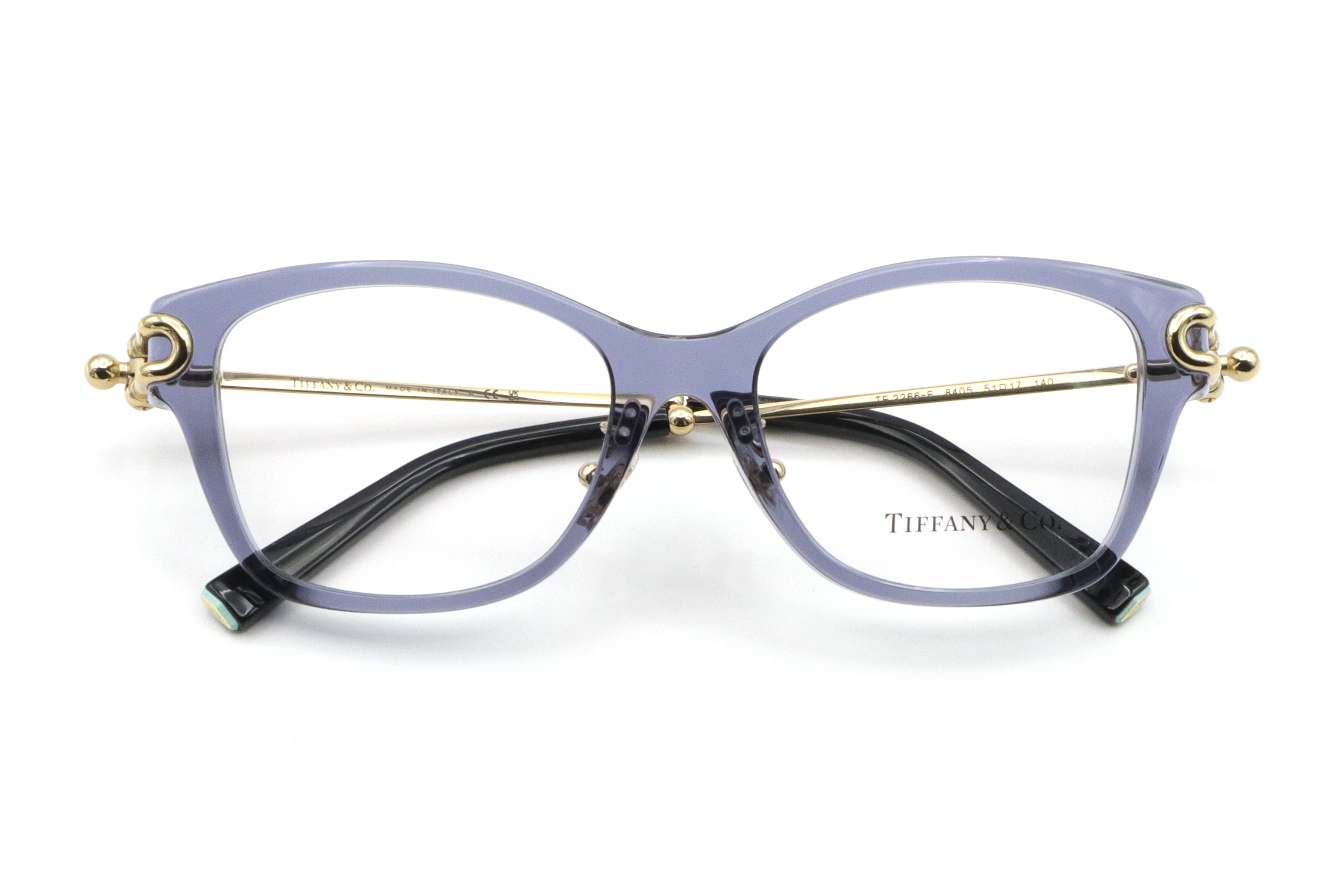 【ユーズド品】TIFFANY　Freeform Teardrop　＊745 TIFFANY(ティファニー) OTF 2266F-8405クリアブルー(51) – 武田メガネ
