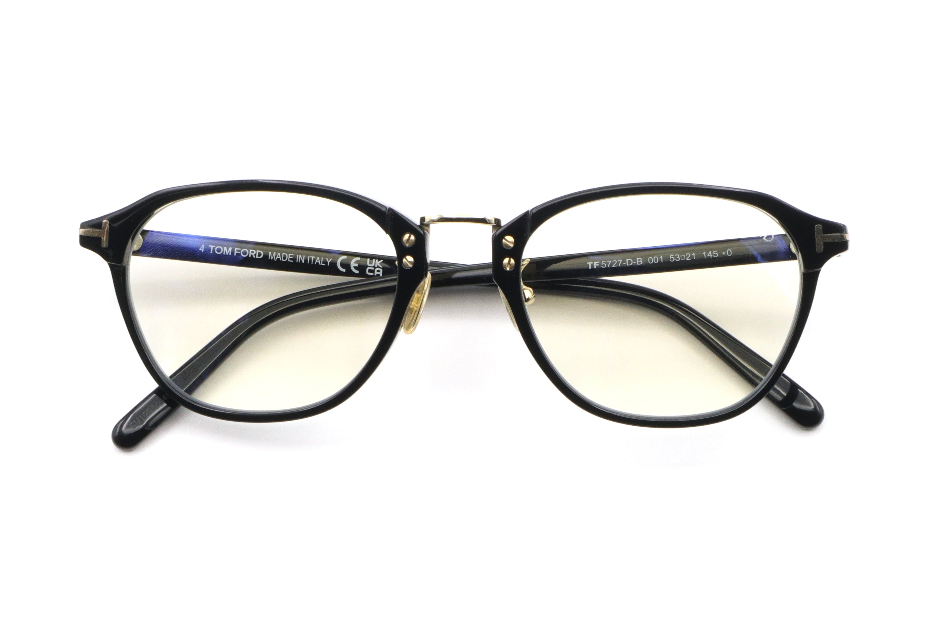 TOM FORD トムフォード FT5727DB 001 Eyeglass Frames Tom Ford Eyeglasses Uomo Ft5727-D-B 001 (Nero) | eBay