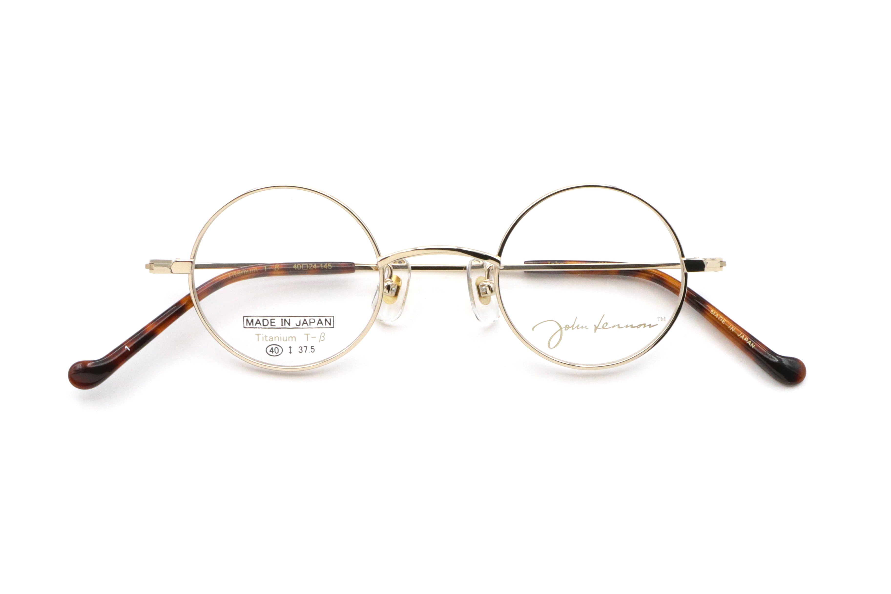 鯖江製】John Lennon(ジョンレノン) JL 1124-1ゴールド(40) – 武田