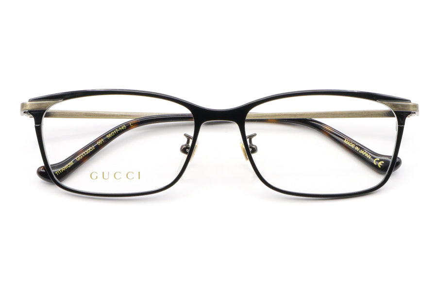 【鯖江製】GUCCI(グッチ) GG 1130OJ-001ブラック(56)