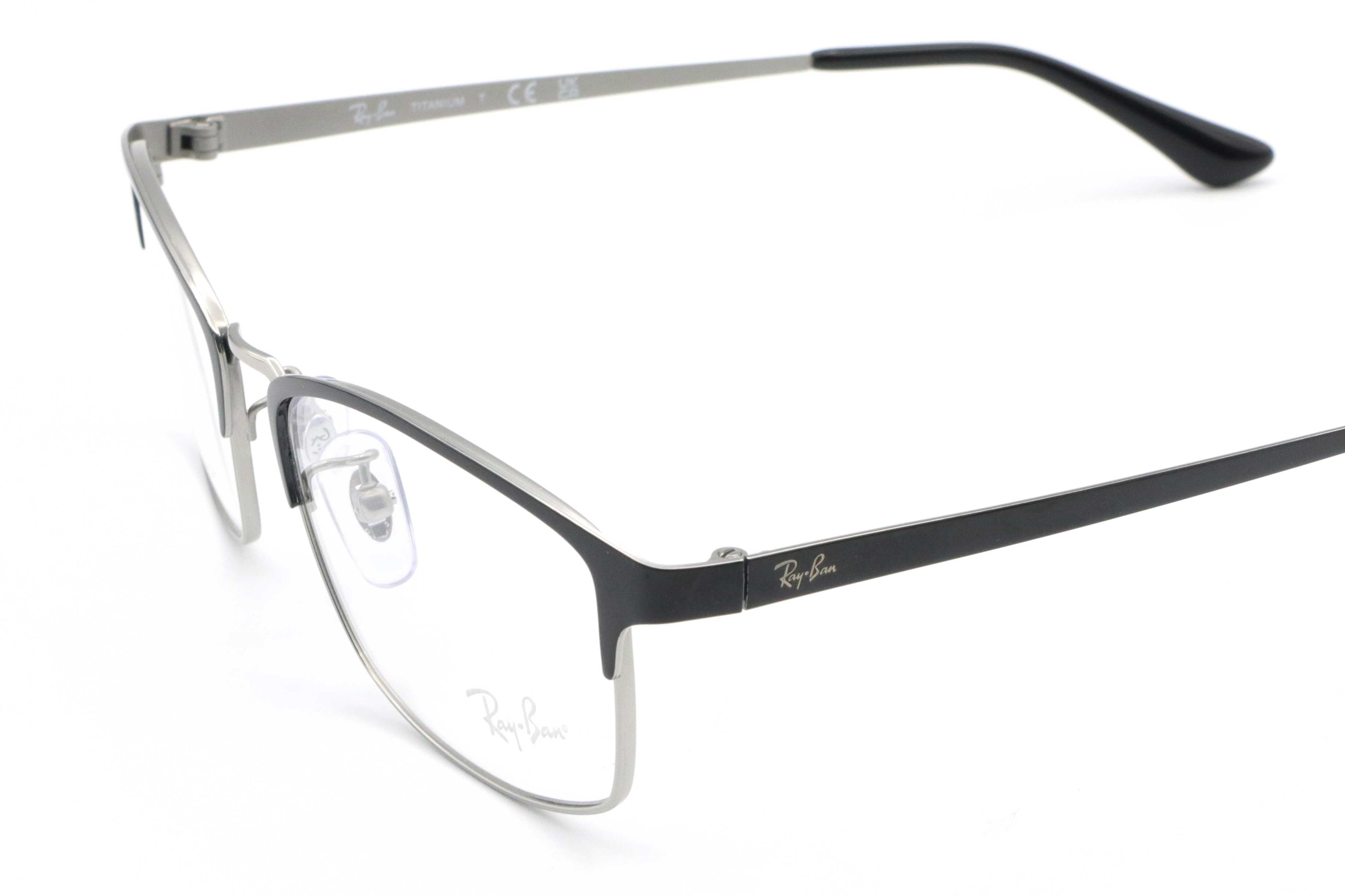Ray-Ban(レイバン) RX 8772D-1235ブラック/シルバー(54) – 武田メガネ