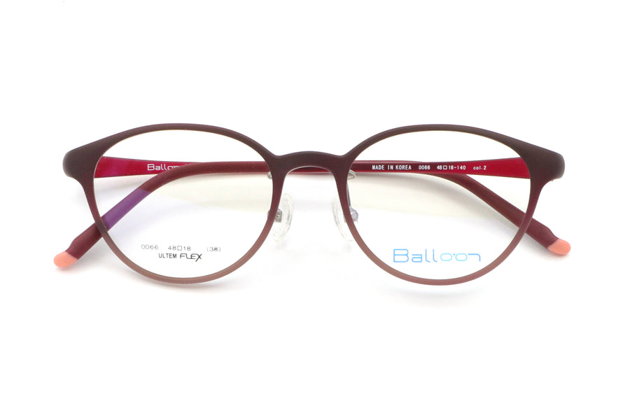 Balloon(バルーン) 0066-2マットレッドブラウン(48)