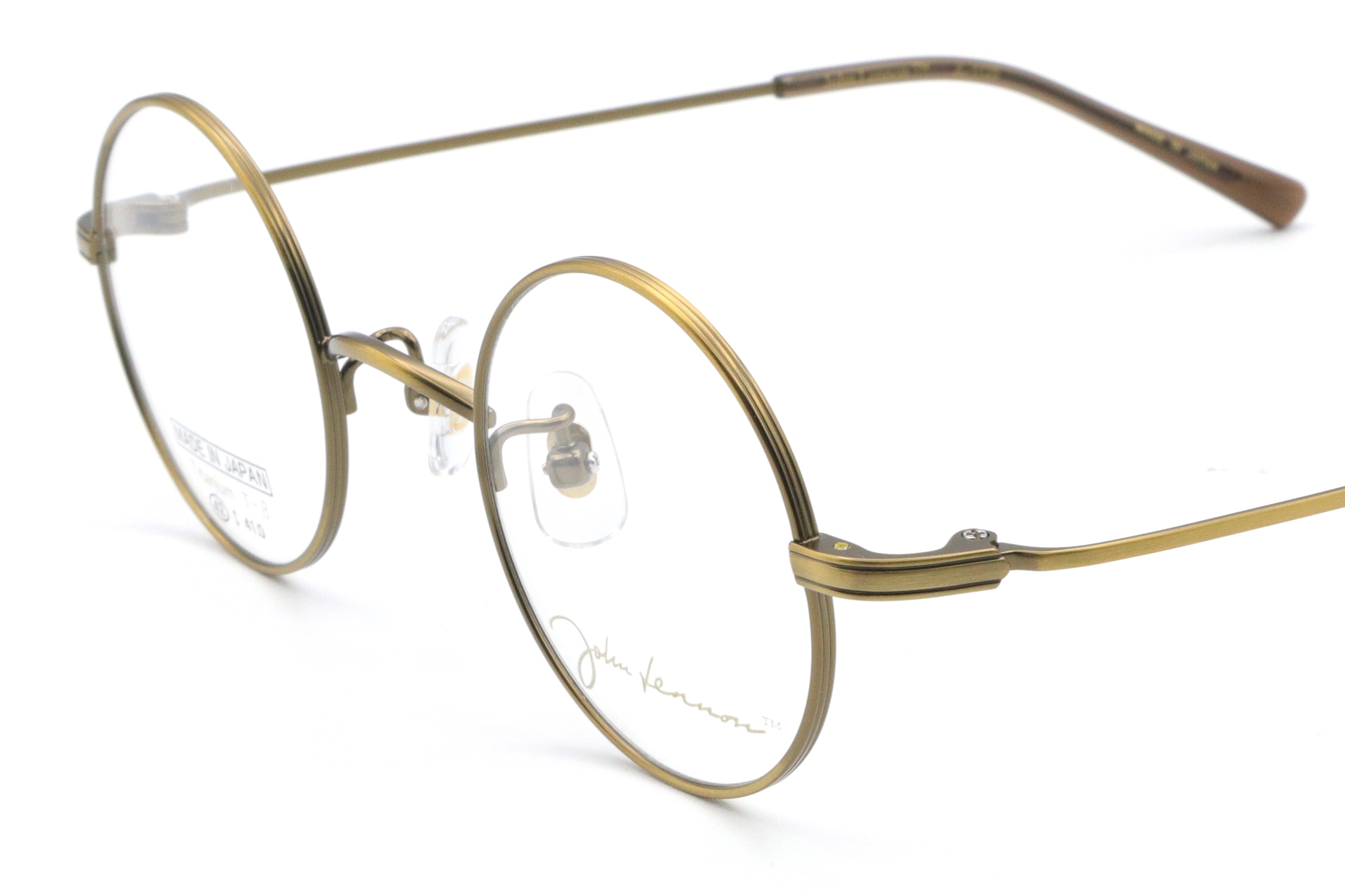 鯖江製】John Lennon(ジョンレノン) JL 1120-3アンティークゴールド(42