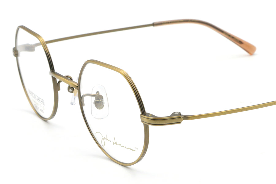 【鯖江製】John Lennon(ジョンレノン) JL 1121-3アンティークゴールド(44)