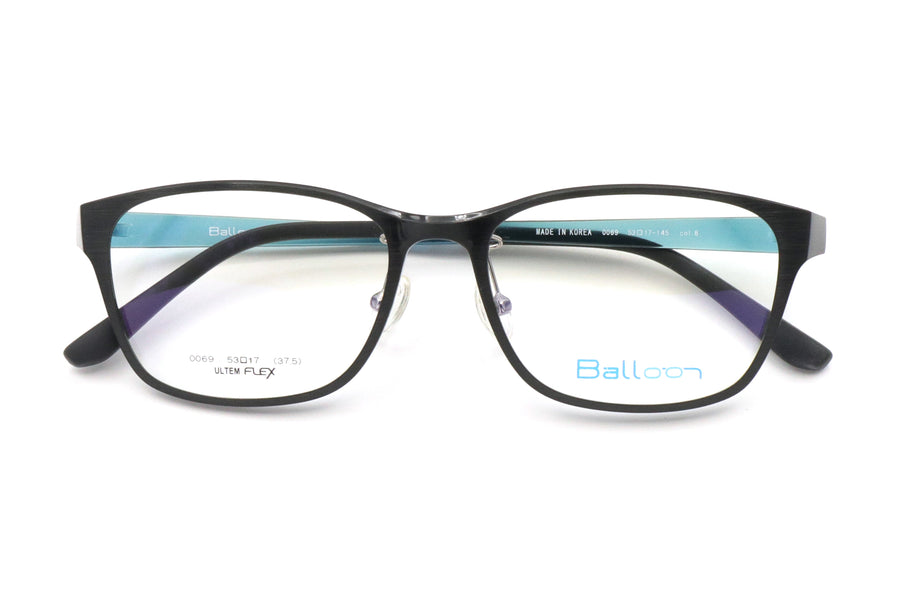 Balloon(バルーン) 0069-6ヘアラインブラック/ブルー(53)