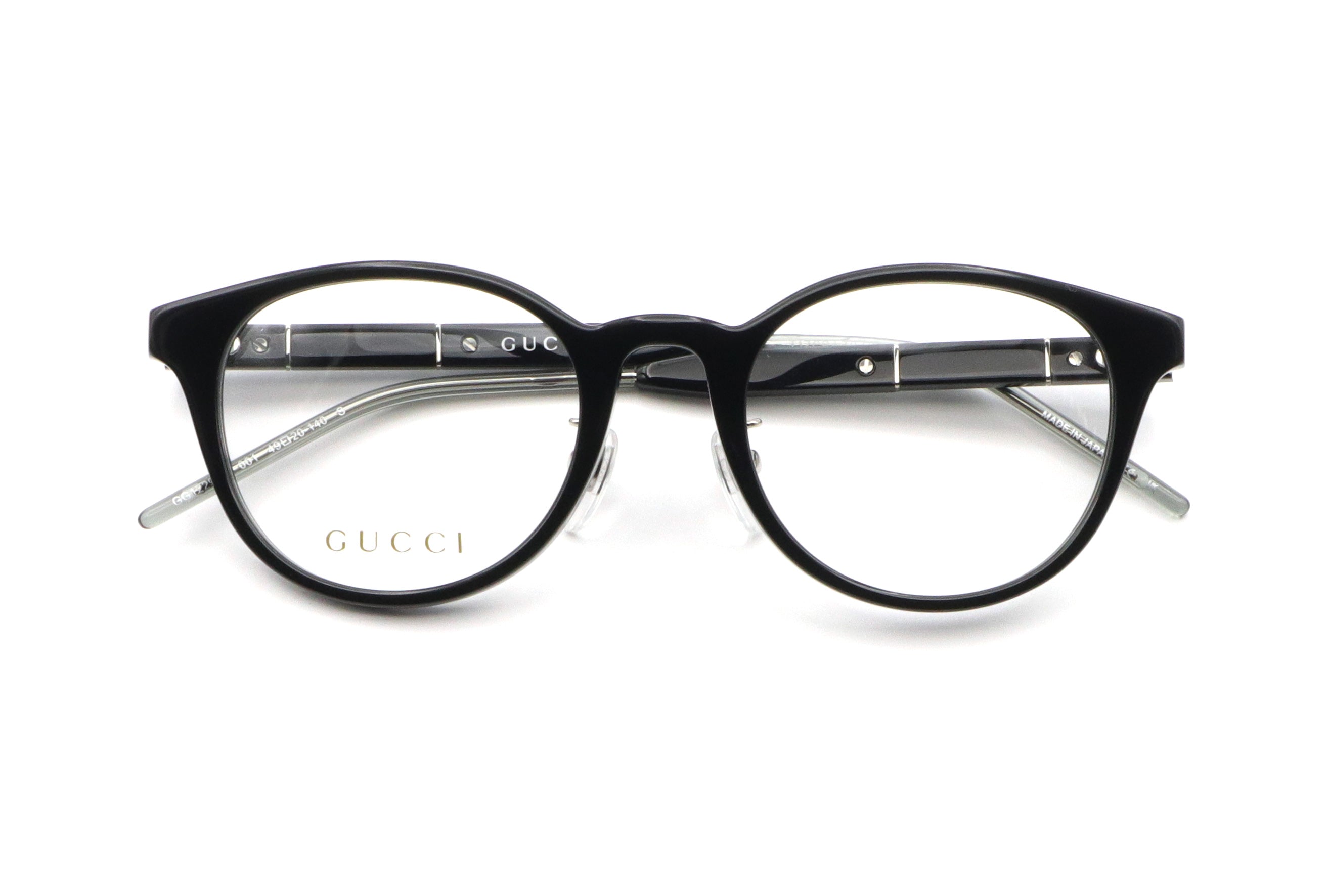 鯖江製】GUCCI(グッチ) GG 1229OJ-001ブラック(49) – 武田メガネ