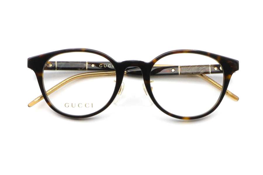 【鯖江製】GUCCI(グッチ) GG 1229OJ-002ブラウン(49)