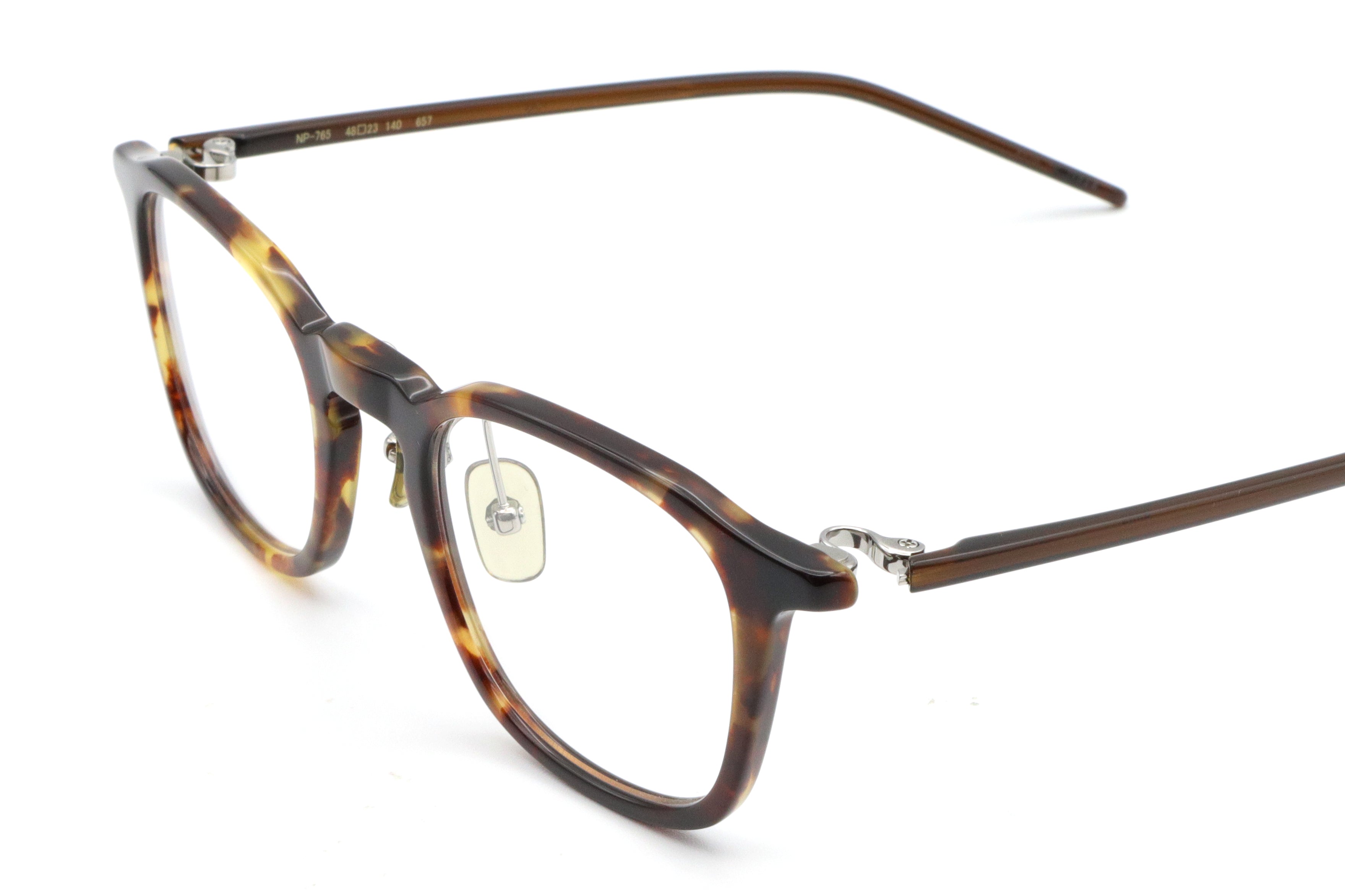 999.9(フォーナインズ) NP-765-657アンバーデミ(48) – 武田メガネ