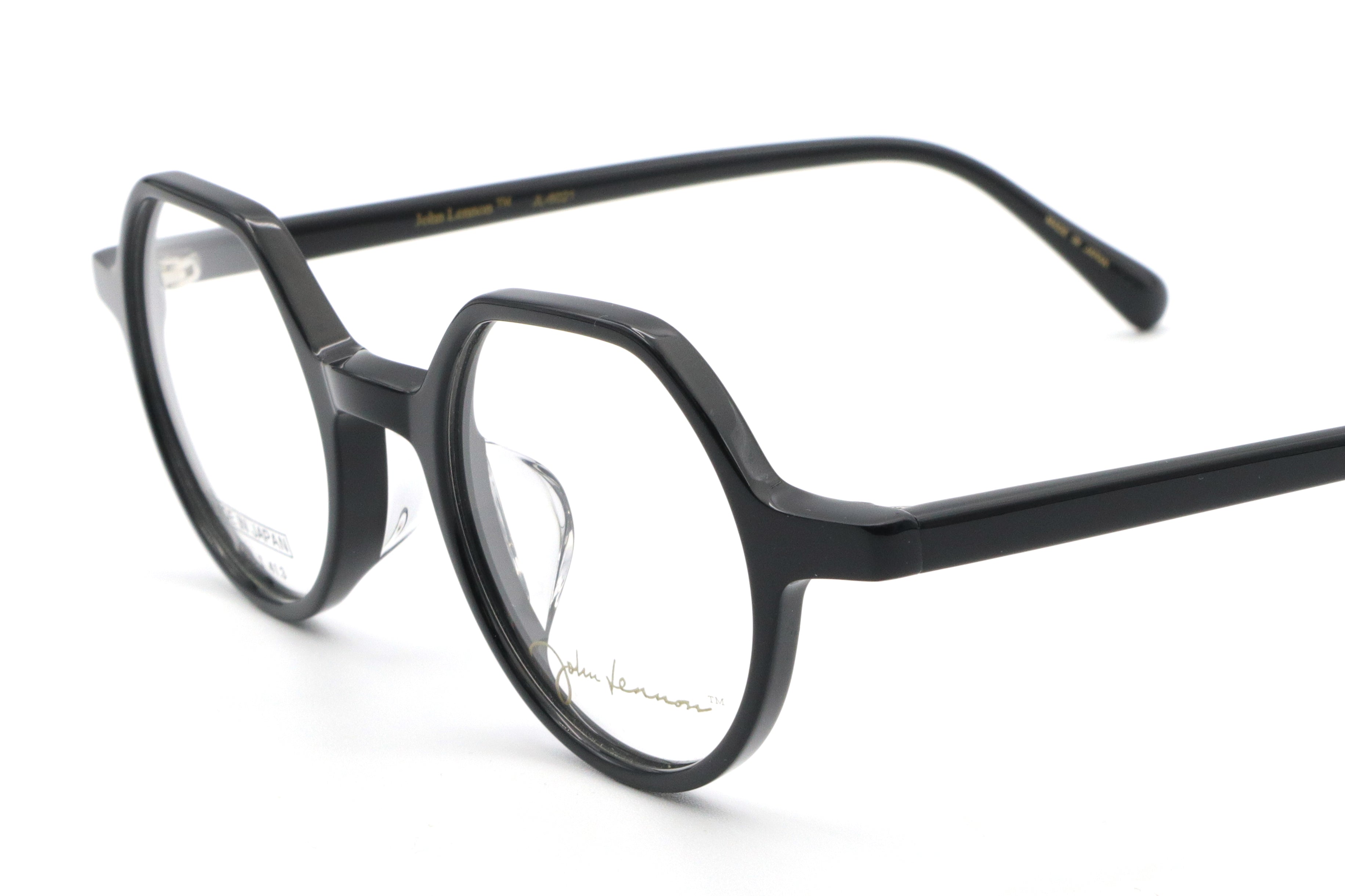 鯖江製】John Lennon(ジョンレノン) JL 6021-1ブラック(45) – 武田