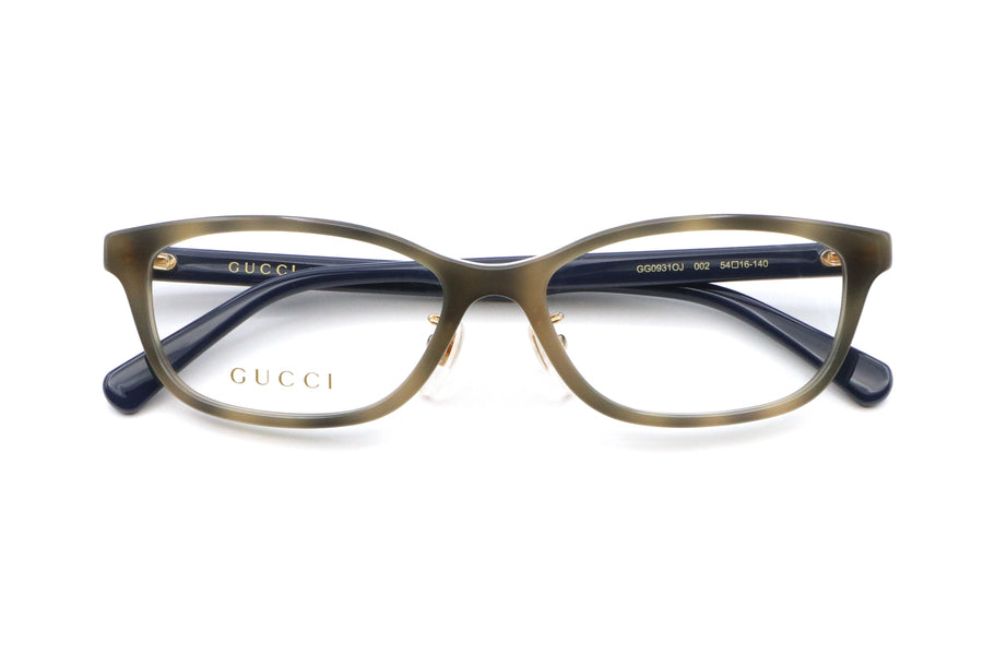 【鯖江製】GUCCI(グッチ) GG 0931OJ-002カーキベージュデミ(54)