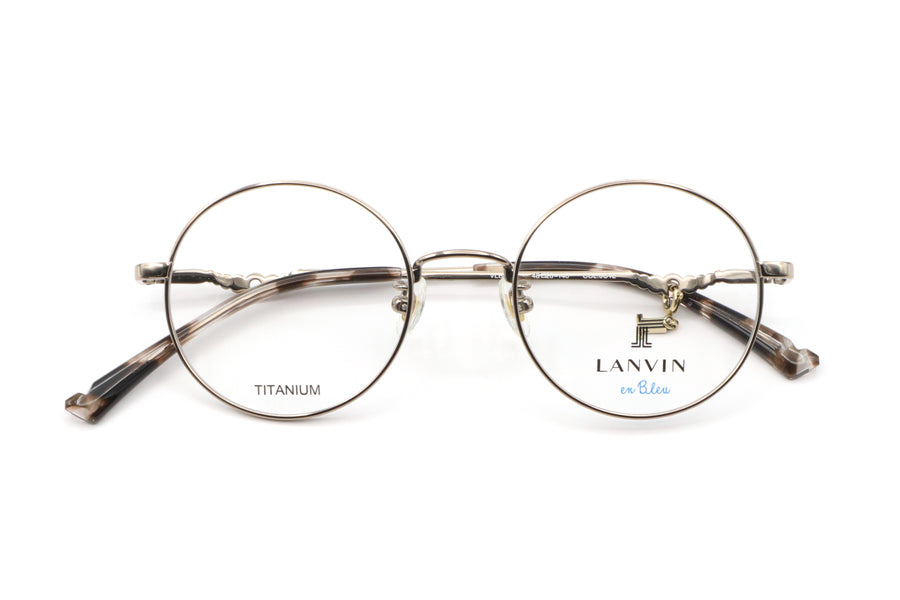 LANVIN en Bleu(ランバンオンブルー) VLB 020J-0C1Lブラウンゴールド(48)