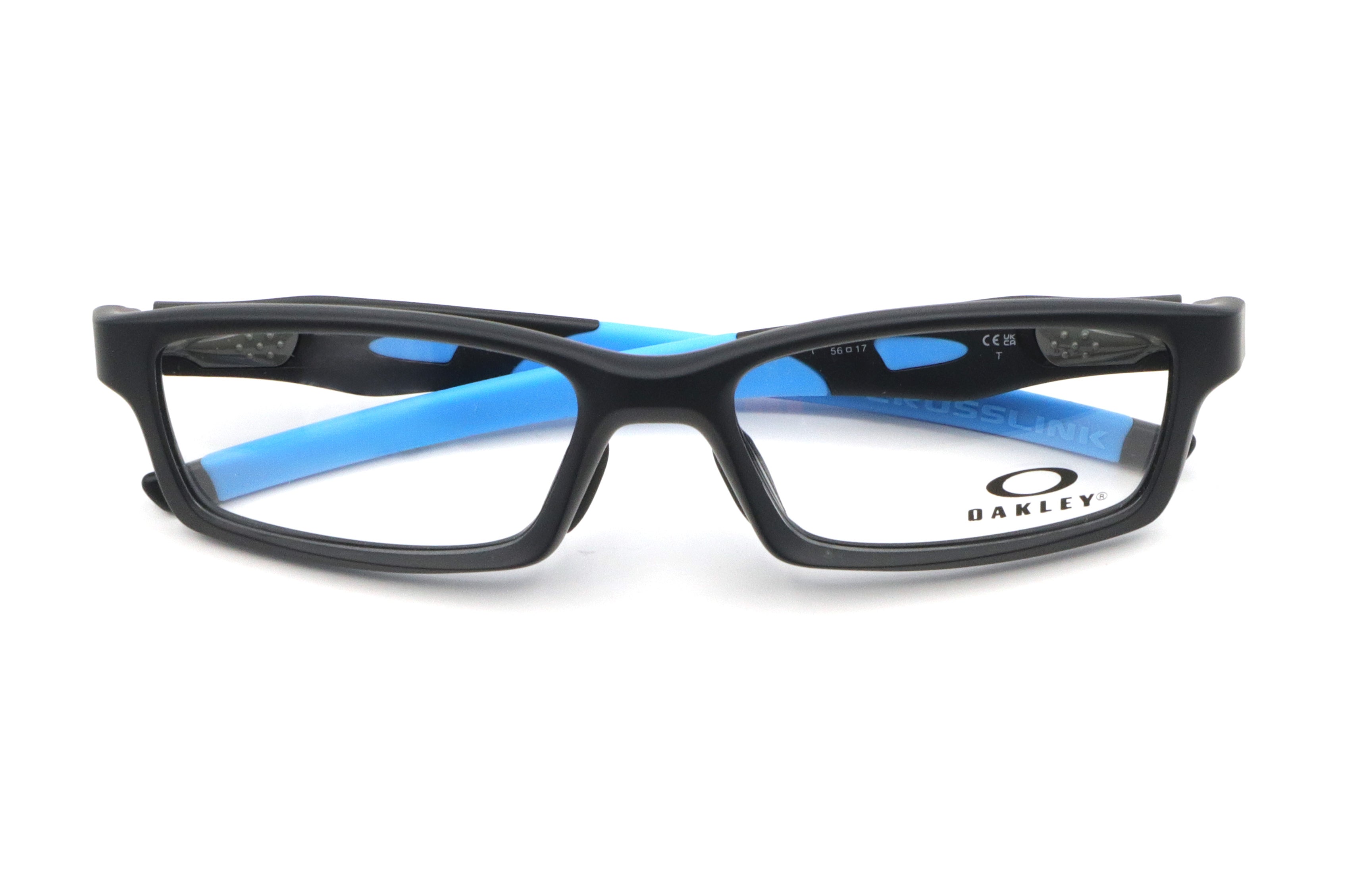 OAKLEY サングラス　メンズ OAKLEY CROSSLINK(オークリークロスリンク) OX 8118-01サテンブラック