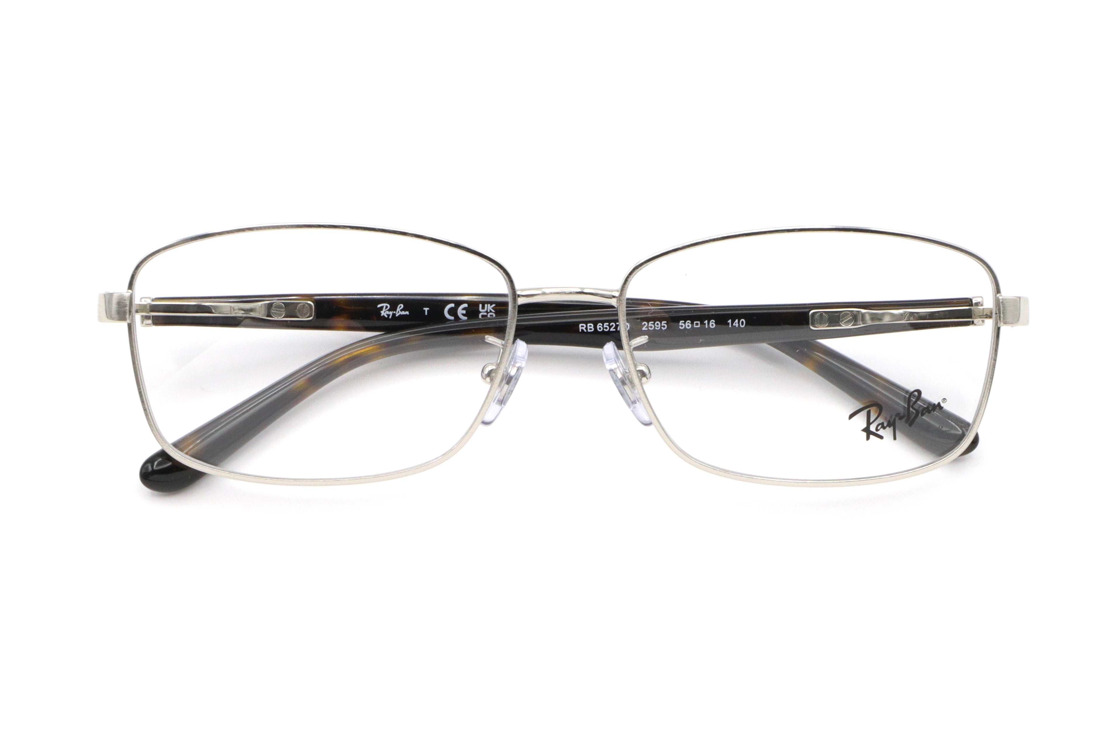 Ray-Ban(レイバン) RX 6527D-2595ポリッシュシルバー(56) – 武田メガネオンラインショップ