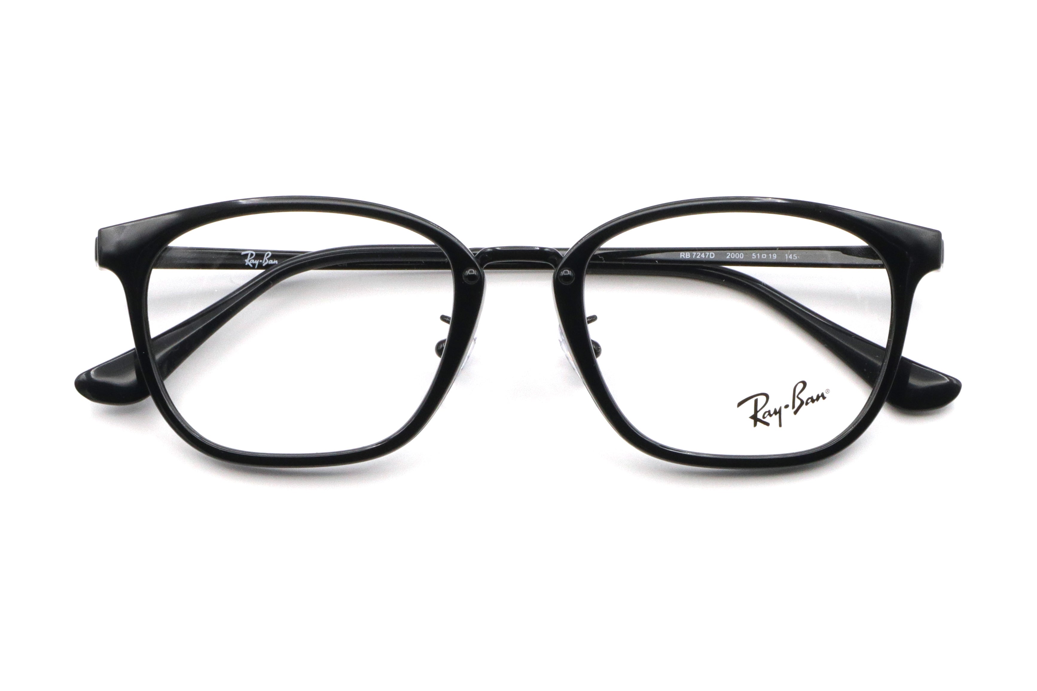 Ray-Ban(レイバン) RX 7247D-2000ブラック(51) – 武田メガネオンライン