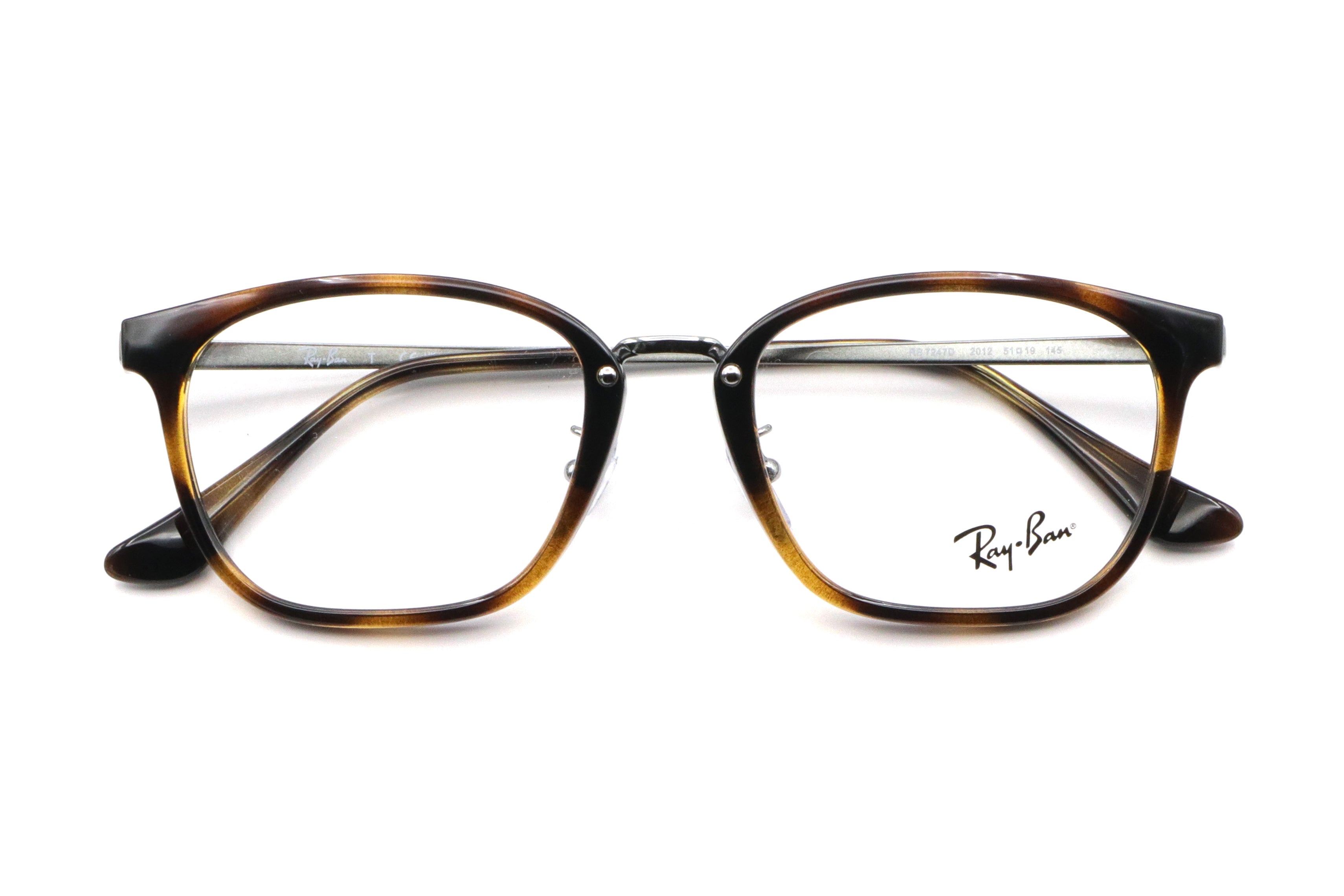 Ray-Ban(レイバン) RX 7247D-2012ブラウン(51) – 武田メガネオンライン 