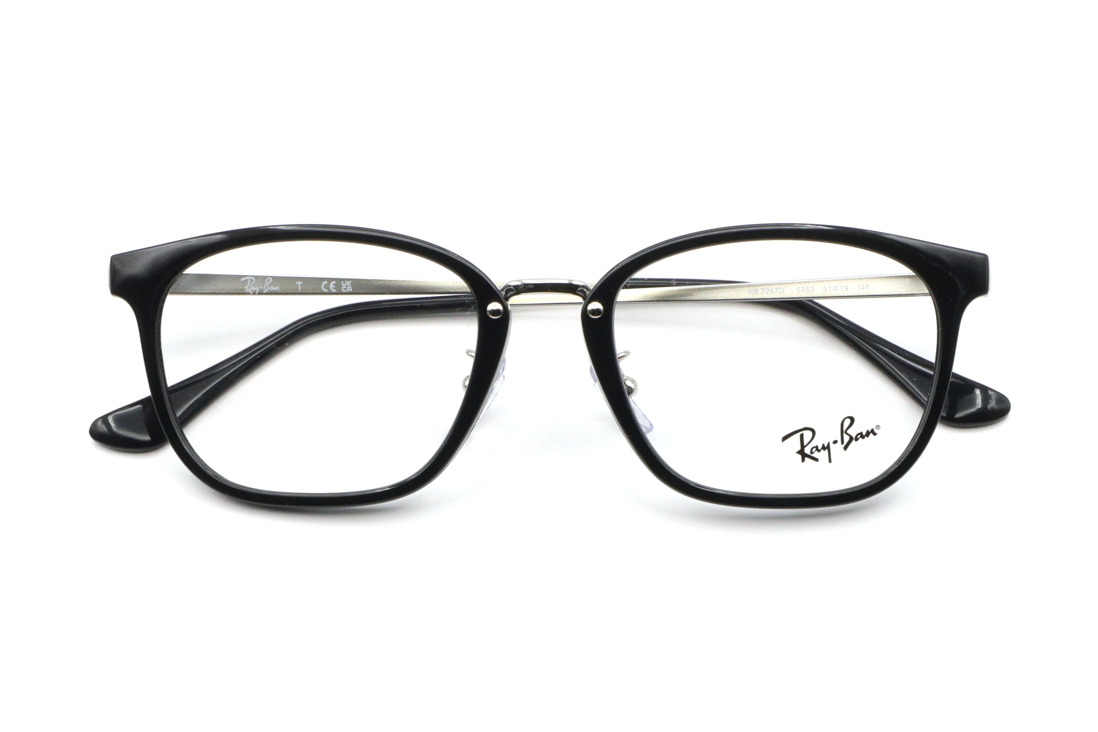 Ray-Ban(レイバン) RX 7247D-5753ブラック/シルバー(51) – 武田メガネ