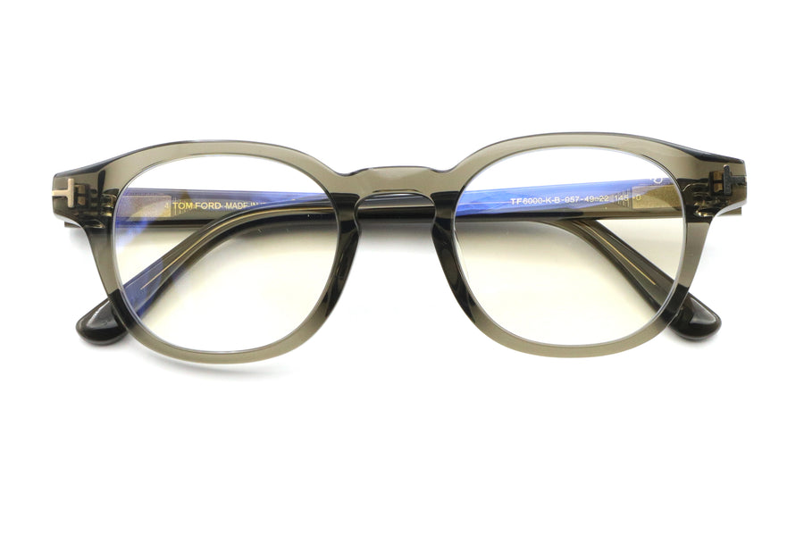 TOM FORD(トムフォード) FT 6000KB-057グレー(49)