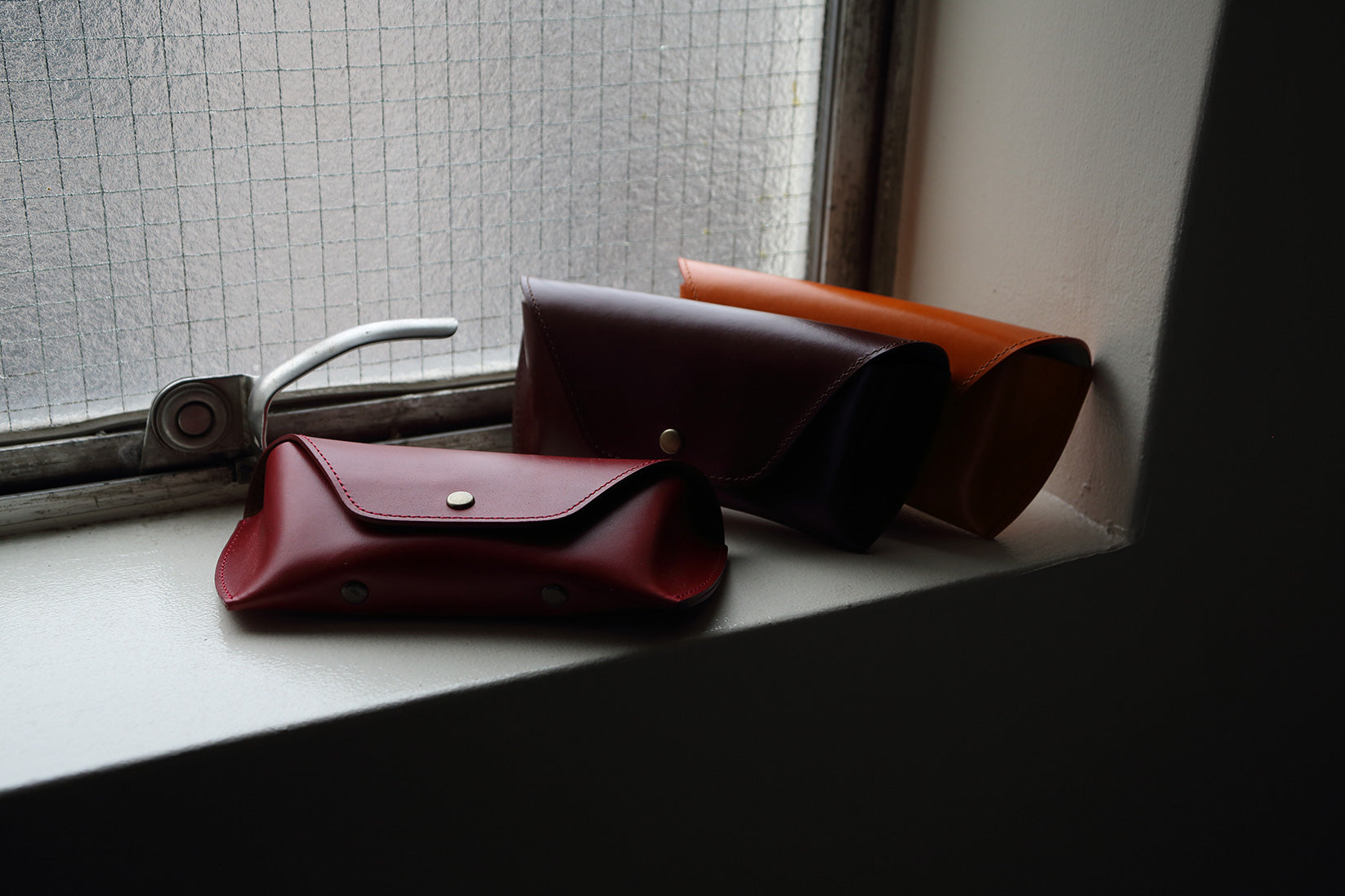 DIFFUSER(ディフューザー) SG1076D OIL LEATHER EYEWEAR CASE DIFFUSER(ディフューザー) SG1076D OIL LEATHER EYEWEAR CASE