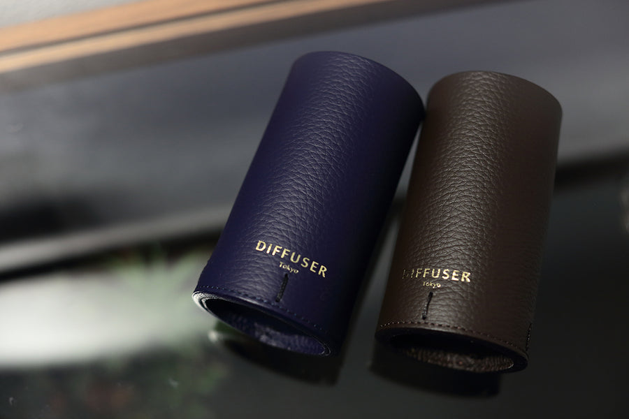 DIFFUSER(ディフューザー) SG1107F DURABLE LEATHER EYEWEAR STAND ダークグリーン