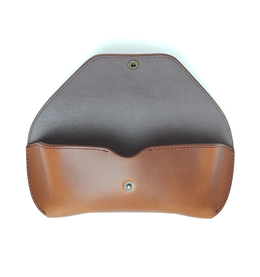 DIFFUSER(ディフューザー) SG1137B HORWEEN LEATHER EYEWEAR CASE 2 ウイスキー