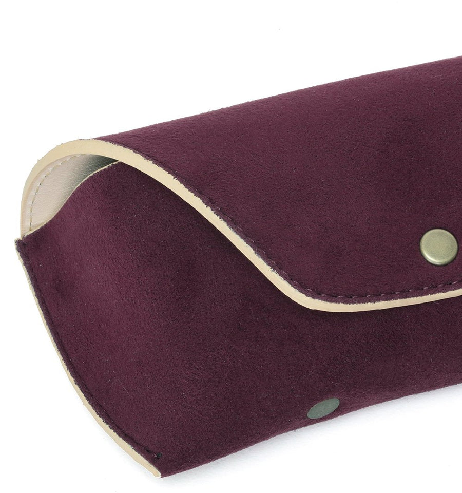 DIFFUSER(ディフューザー) SG1139E TECH SUEDE EYEWEAR CASE レッドパープル