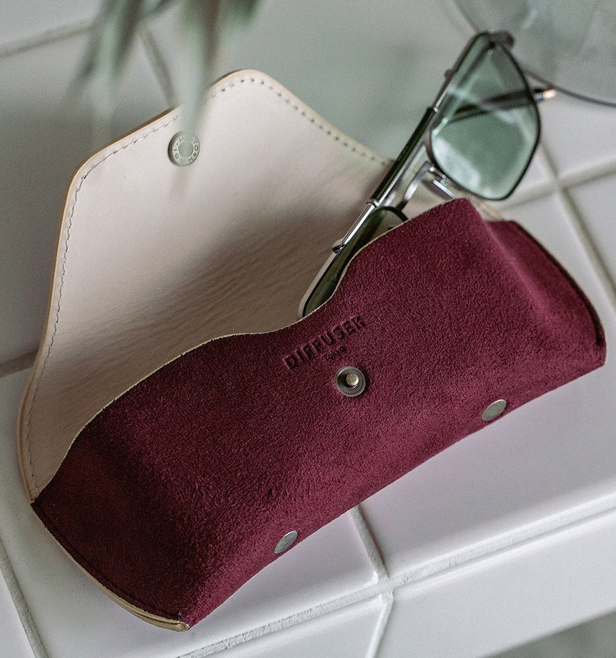 DIFFUSER(ディフューザー) SG1139C-Sサイズ TECH SUEDE EYEWEAR CASE ネイビー