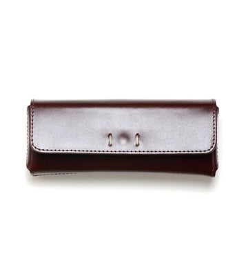 DIFFUSER(ディフューザー) SG1163B OIL LEATHER RECT EYEWEAR CASE チョコブラウン