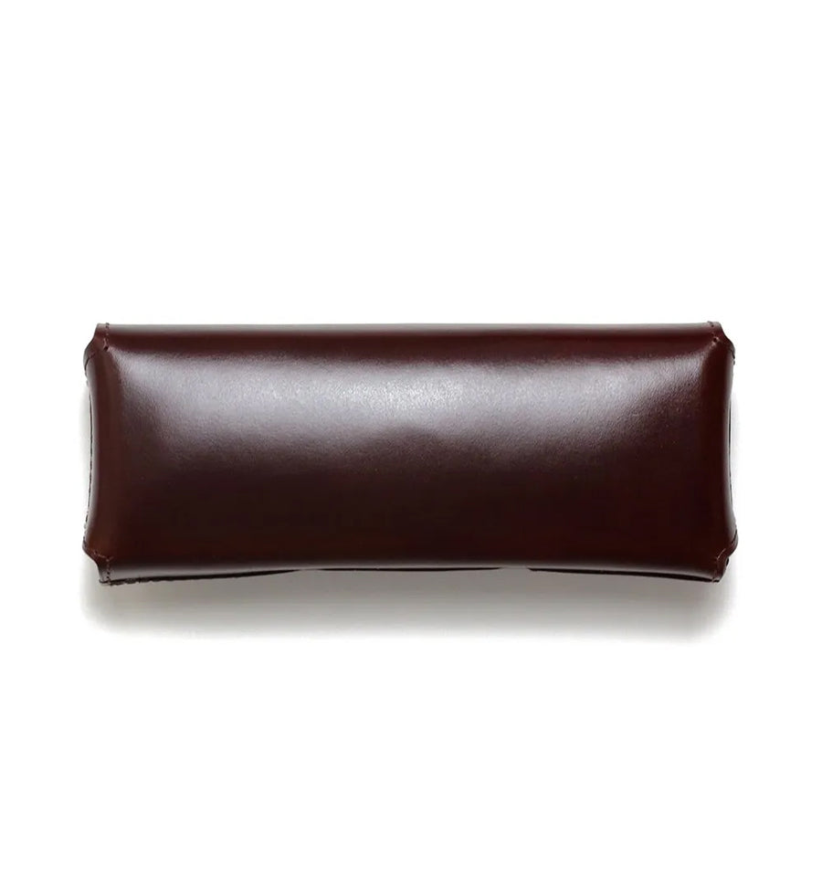 DIFFUSER(ディフューザー) SG1163B OIL LEATHER RECT EYEWEAR CASE チョコブラウン