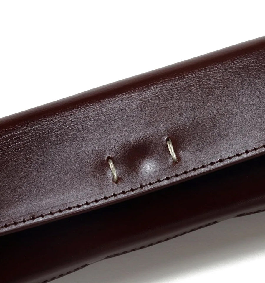 DIFFUSER(ディフューザー) SG1163B OIL LEATHER RECT EYEWEAR CASE チョコブラウン