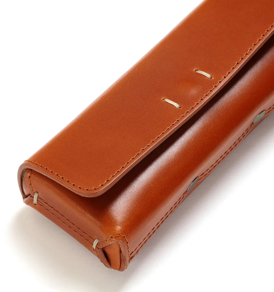 DIFFUSER(ディフューザー) SG1163C OIL LEATHER RECT EYEWEAR CASE キャメル