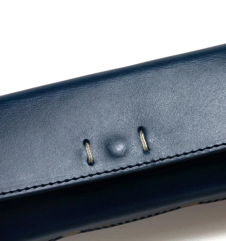DIFFUSER(ディフューザー) SG1163D OIL LEATHER RECT EYEWEAR CASE ブルー