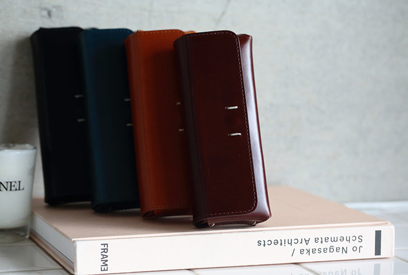 DIFFUSER(ディフューザー) SG1163C OIL LEATHER RECT EYEWEAR CASE キャメル