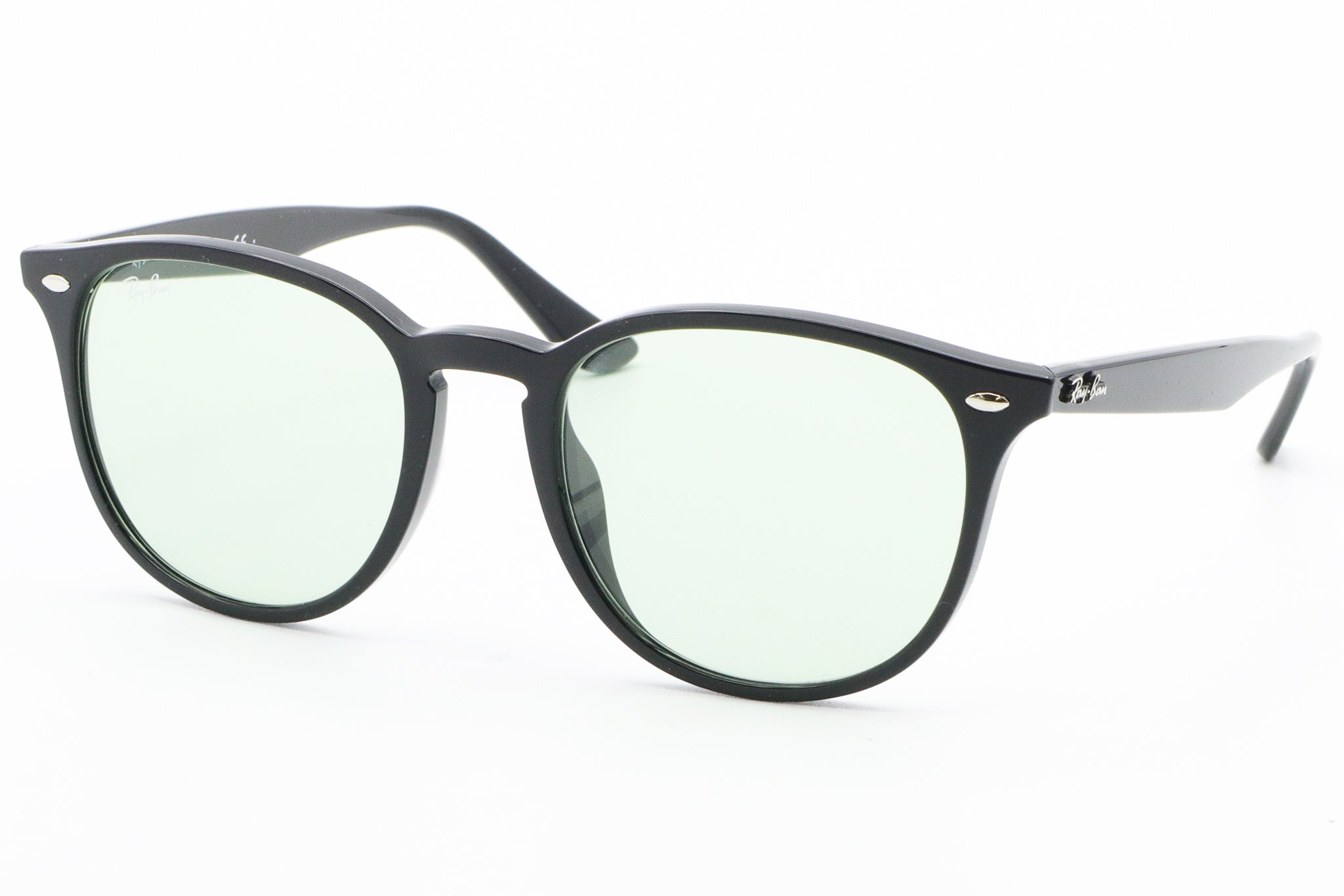 Ray-Ban RB 4259-F ブラックサングラス ケース付き RAY-BAN レイバン サングラス セルフレーム 601/80キズ有