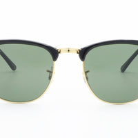 Ray-Ban(レイバン)RB 3016-W0365ゴールド/ブラック(51)クラブマスター 