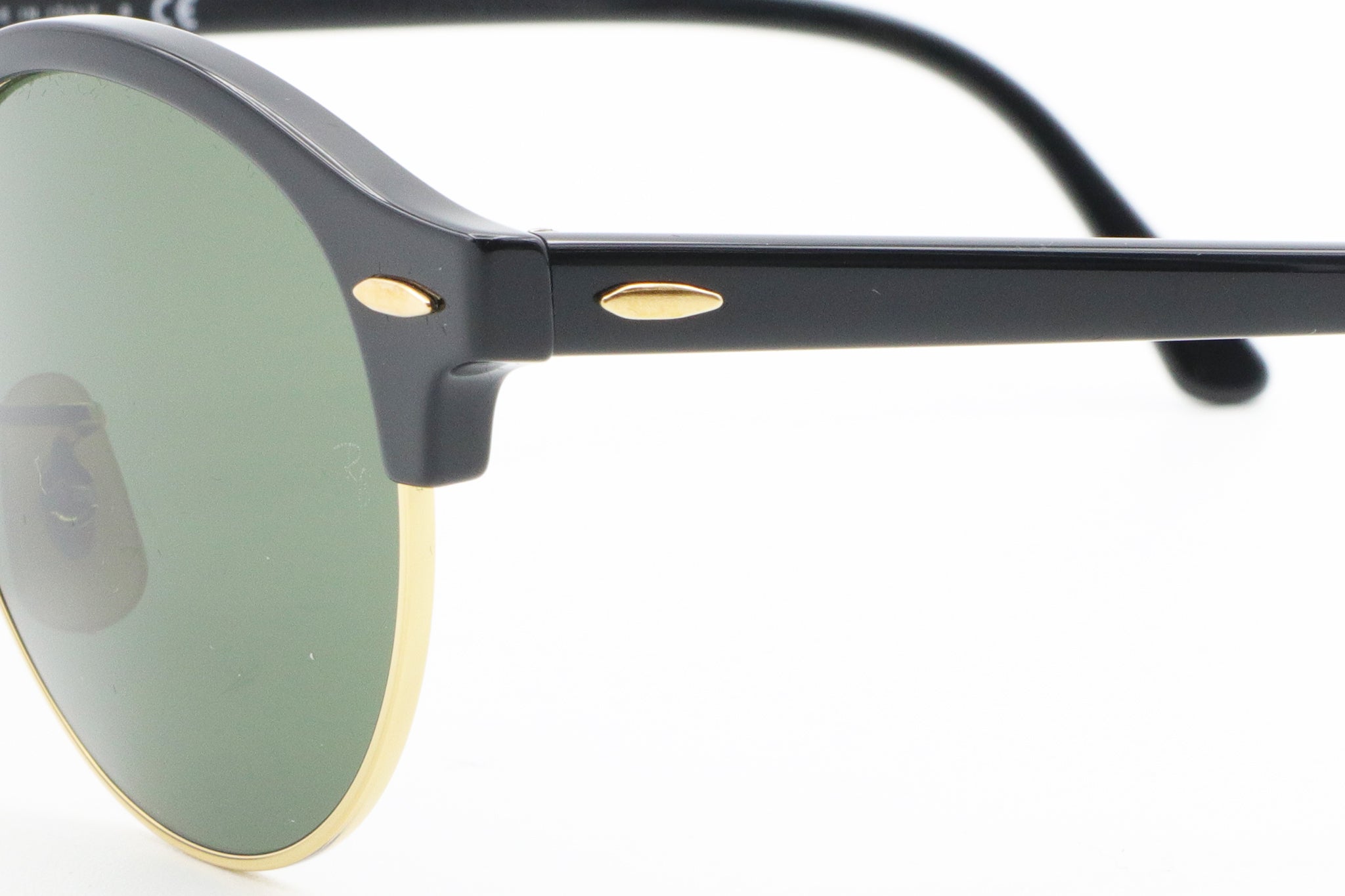 Ray-Ban(レイバン)RB 4246-901ゴールド/ブラック(51)クラブラウンド – 武田メガネオンラインショップ