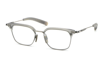 【鯖江製】DITA Lancier(ディータ ランシアー) DLX 410-02クリスタルグレーアンティークシルバー(53)